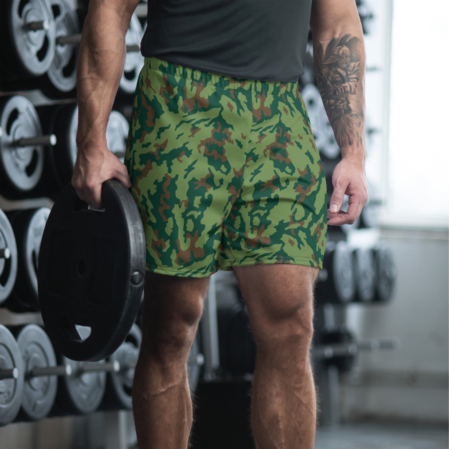 Russian Barvikha Spring CAMO Unisex Athletic Long Shorts - XS