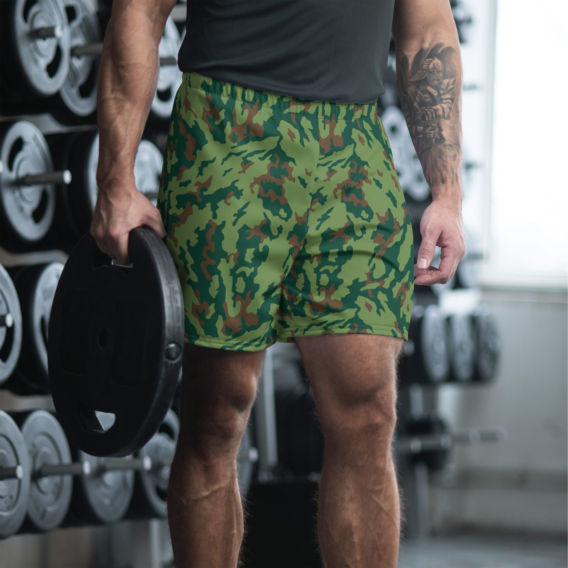 Russian Barvikha Spring CAMO Unisex Athletic Long Shorts - XS