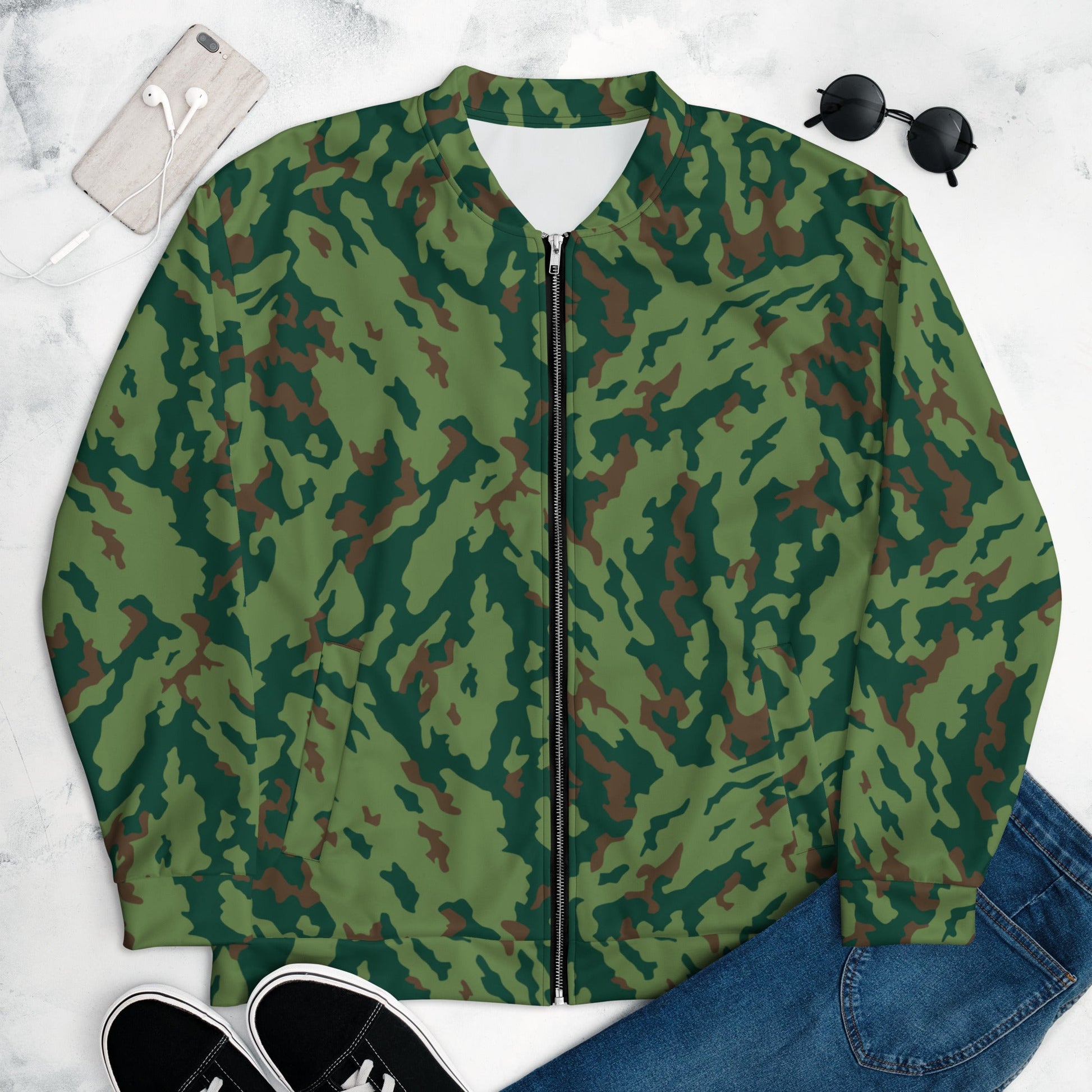 Russian Barvikha Spring CAMO Unisex Bomber Jacket - XS - Jackets