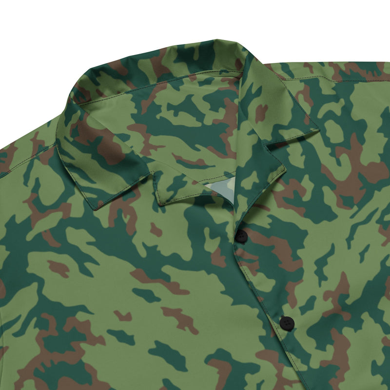 Barvikha Spring Russian CAMO Unisex Short-Sleeve Button Shirt - Button-Up