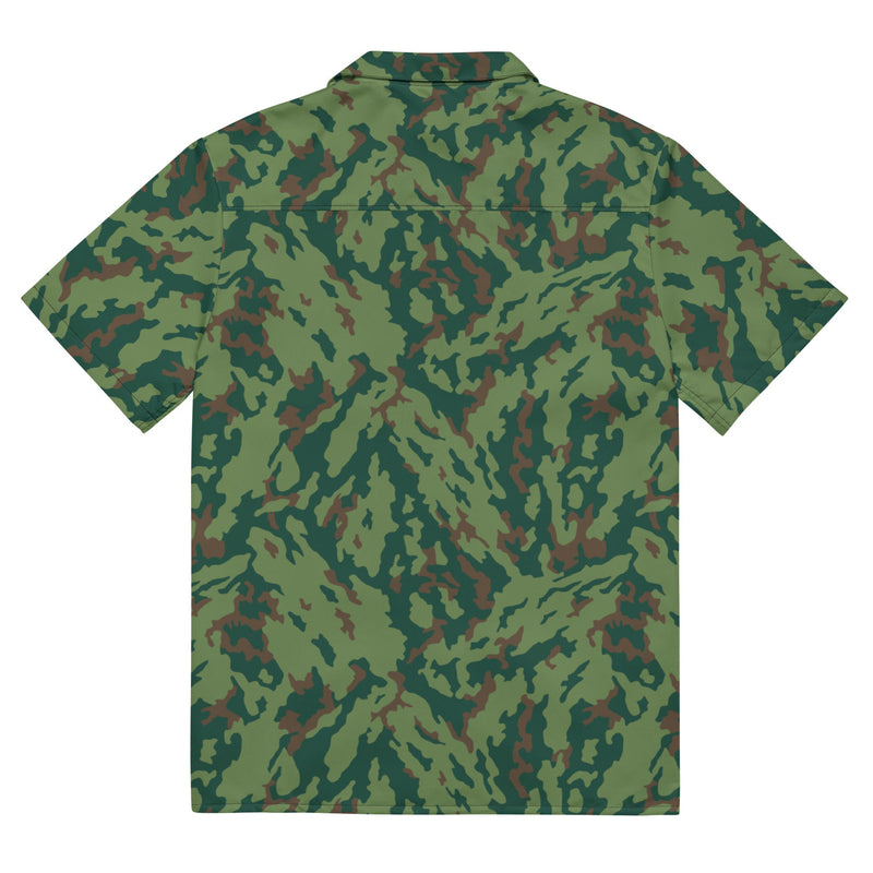 Barvikha Spring Russian CAMO Unisex Short-Sleeve Button Shirt - Button-Up