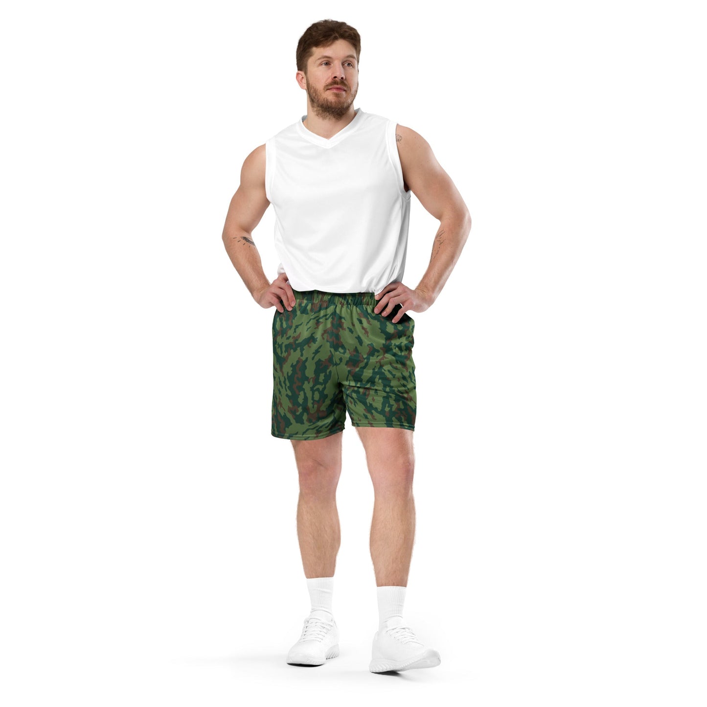 Russian Barvikha Spring CAMO Unisex mesh shorts - Mesh Shorts