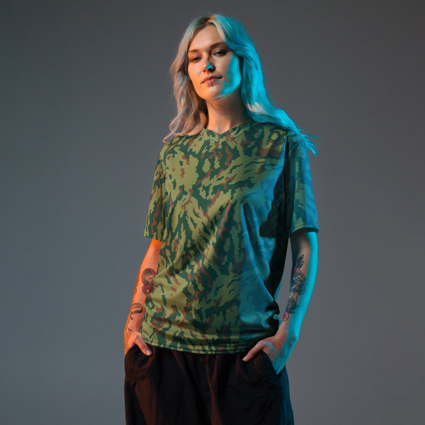 Russian Barvikha Spring CAMO unisex sports jersey - Sports Jerseys