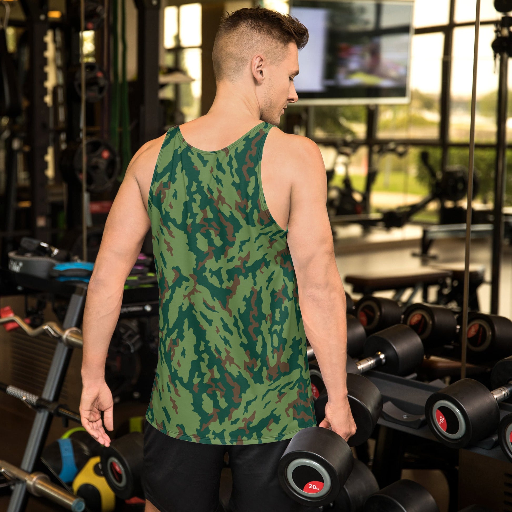 Russian Barvikha Spring CAMO Unisex Tank Top - Tops