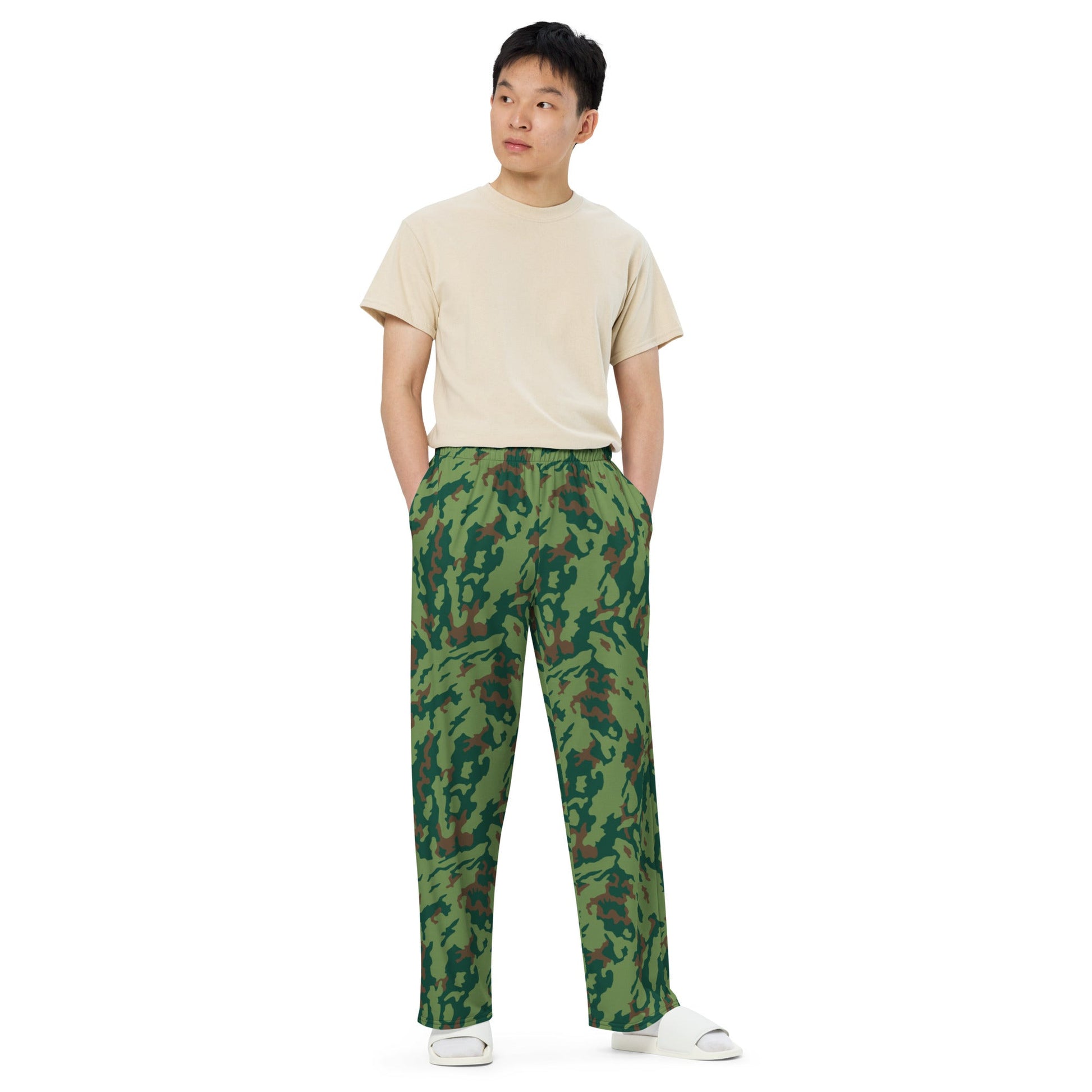 Russian Barvikha Spring CAMO unisex wide-leg pants - Wide-leg Pants