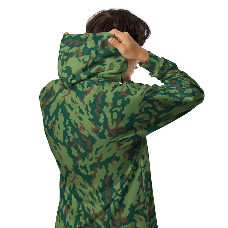 Barvikha Spring Russian CAMO Unisex Zip Hoodie