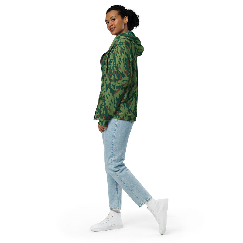 Barvikha Spring Russian CAMO Unisex Zip Hoodie