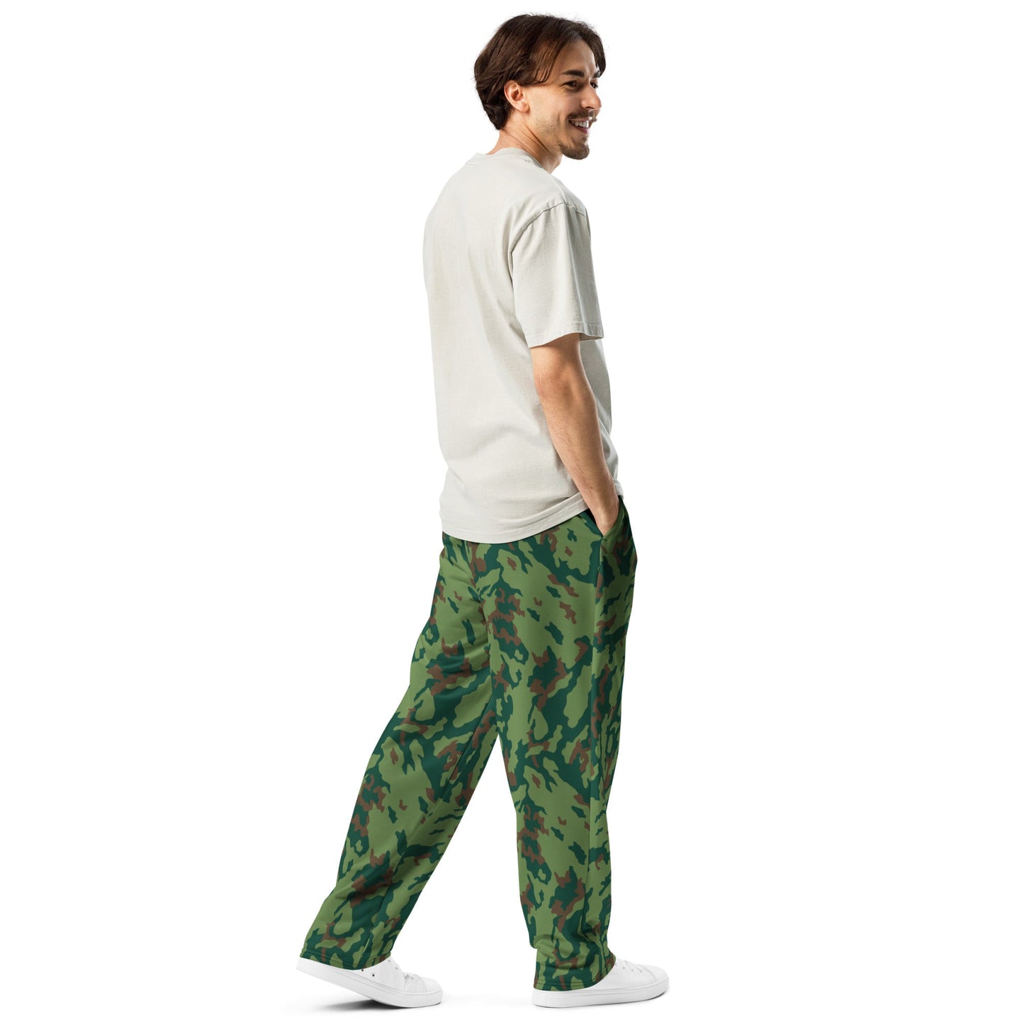 Russian Barvikha Spring CAMO Wide-leg joggers - Joggers