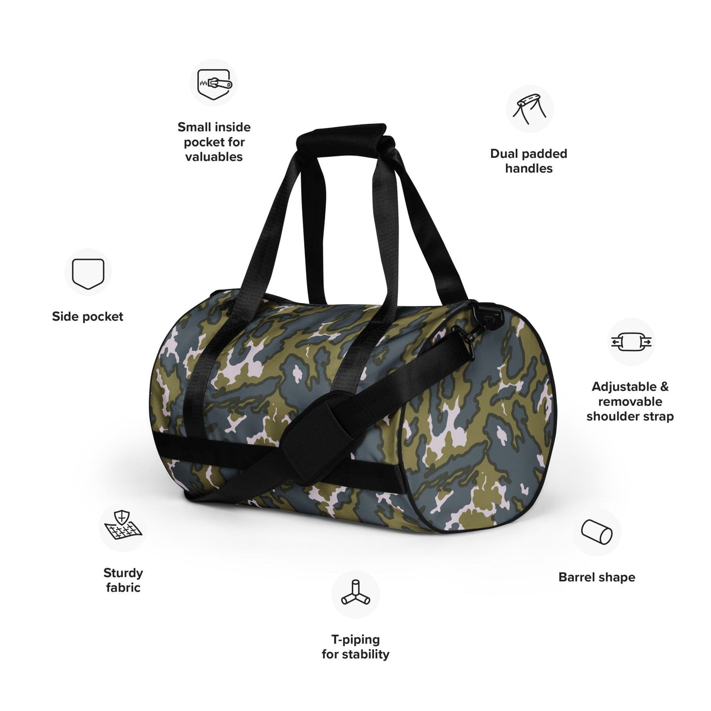 Russian Barvikha Tundra CAMO gym bag - Gym Bags