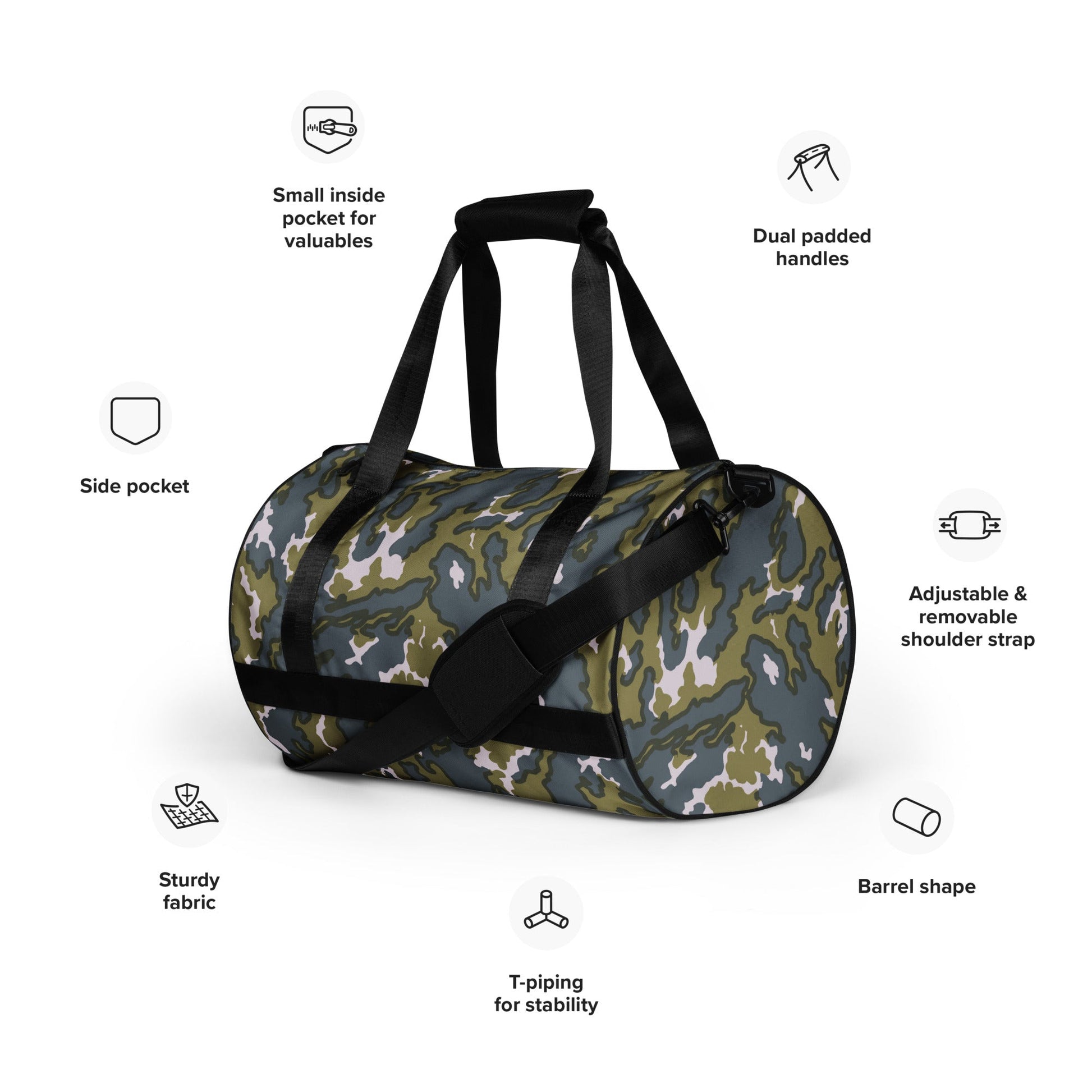 Russian Barvikha Tundra CAMO gym bag - Gym Bags