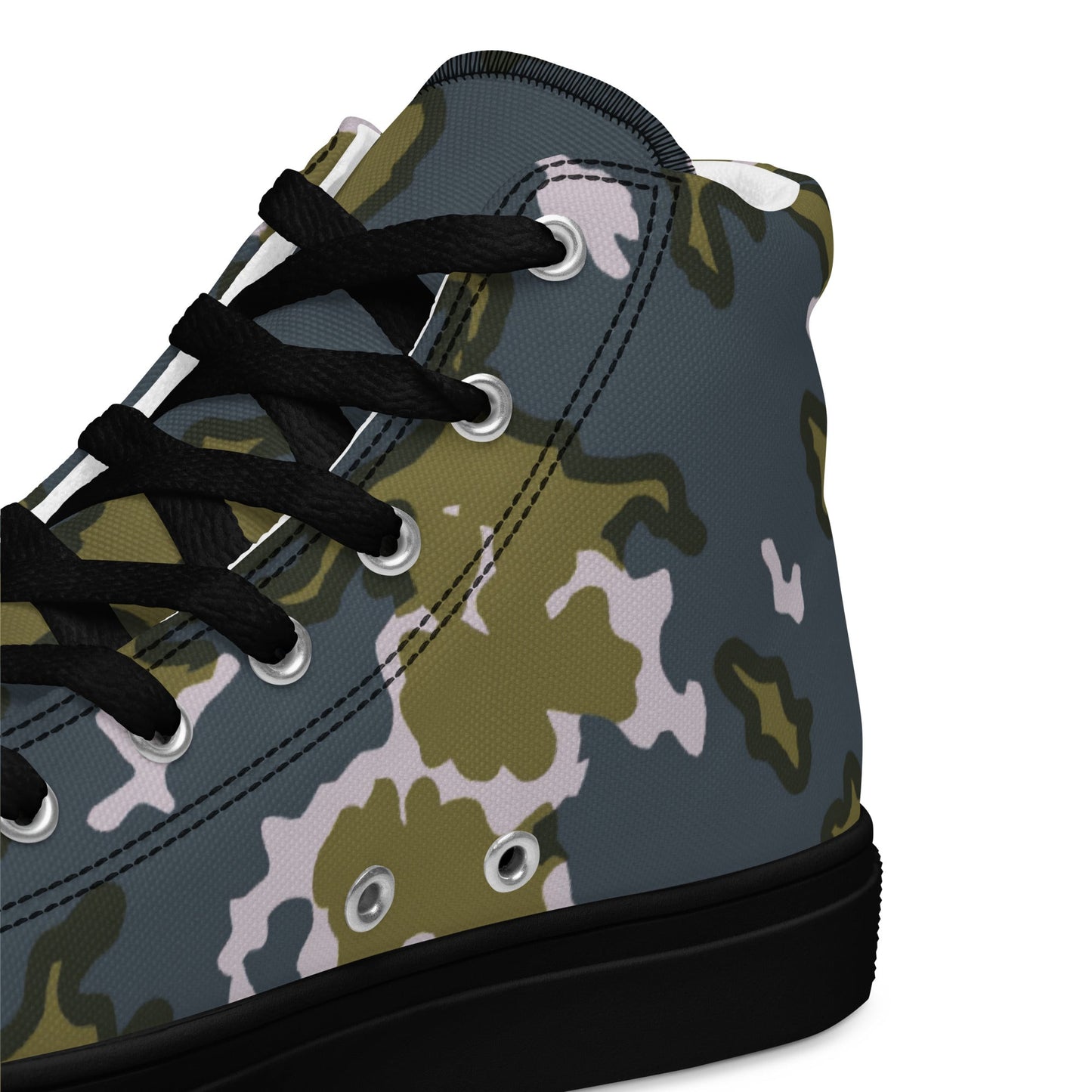 Russian Barvikha Tundra CAMO Mens high top canvas shoes - High Top Canvas Shoes