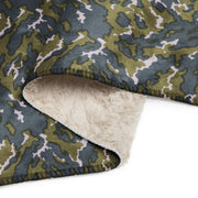 Barvikha Tundra Russian CAMO Sherpa Blanket