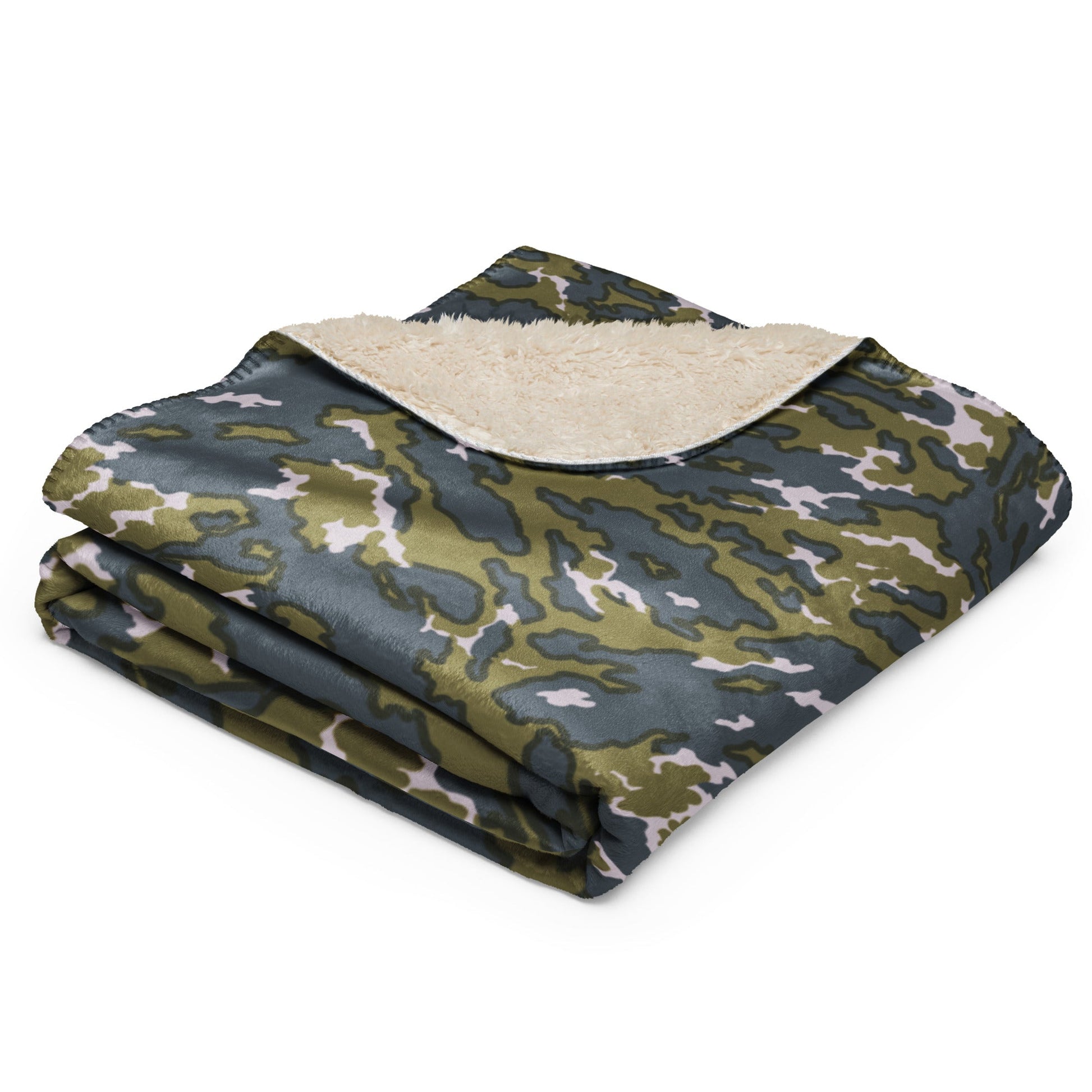 Russian Barvikha Tundra CAMO Sherpa blanket - Blanket