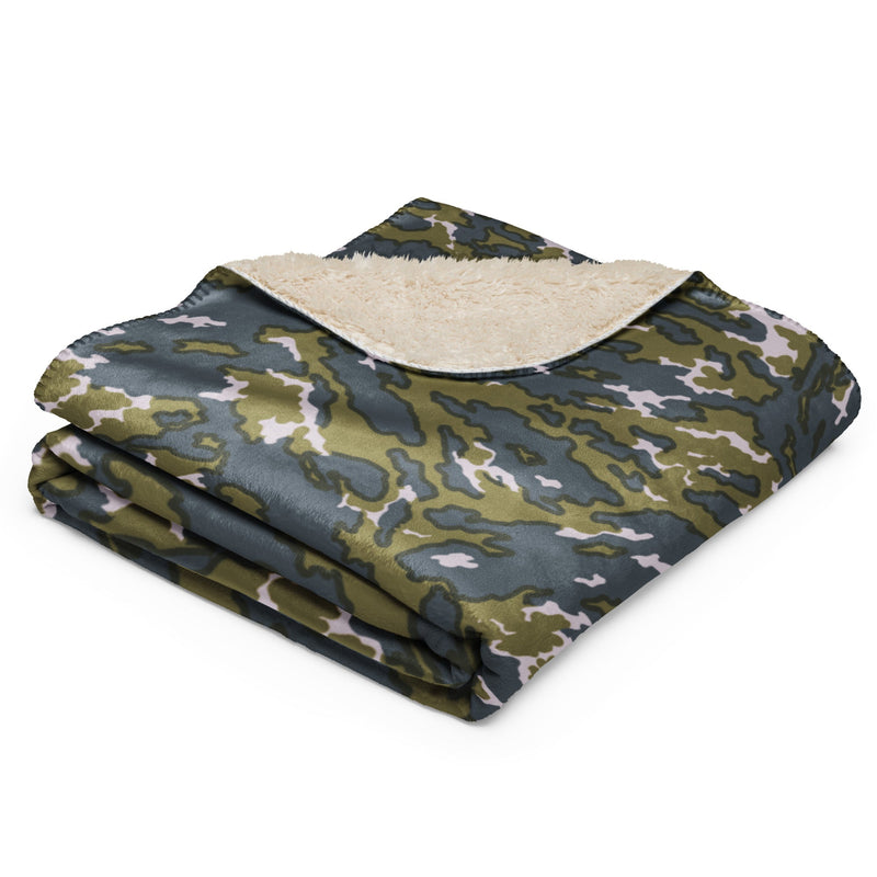 Barvikha Tundra Russian CAMO Sherpa Blanket