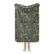 Barvikha Tundra Russian CAMO Sherpa Blanket - 37″×57″