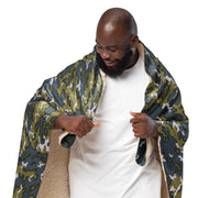 Barvikha Tundra Russian CAMO Sherpa Blanket