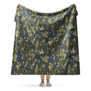 Barvikha Tundra Russian CAMO Sherpa Blanket - 60″×80″