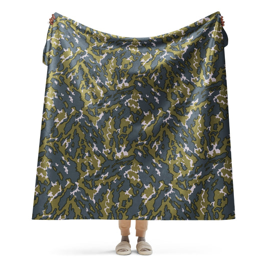 Russian Barvikha Tundra CAMO Sherpa blanket - 60″×80″ - Blanket