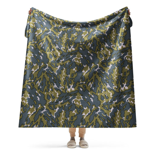 Barvikha Tundra Russian CAMO Sherpa Blanket - 60″×80″