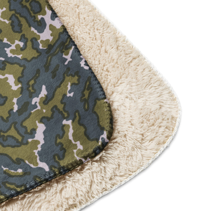 Barvikha Tundra Russian CAMO Sherpa Blanket