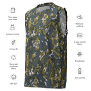 Barvikha Tundra Russian CAMO Unisex Basketball Jersey