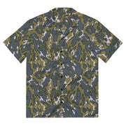 Barvikha Tundra Russian CAMO Unisex Short-Sleeve Button Shirt - 2XS - Button-Up