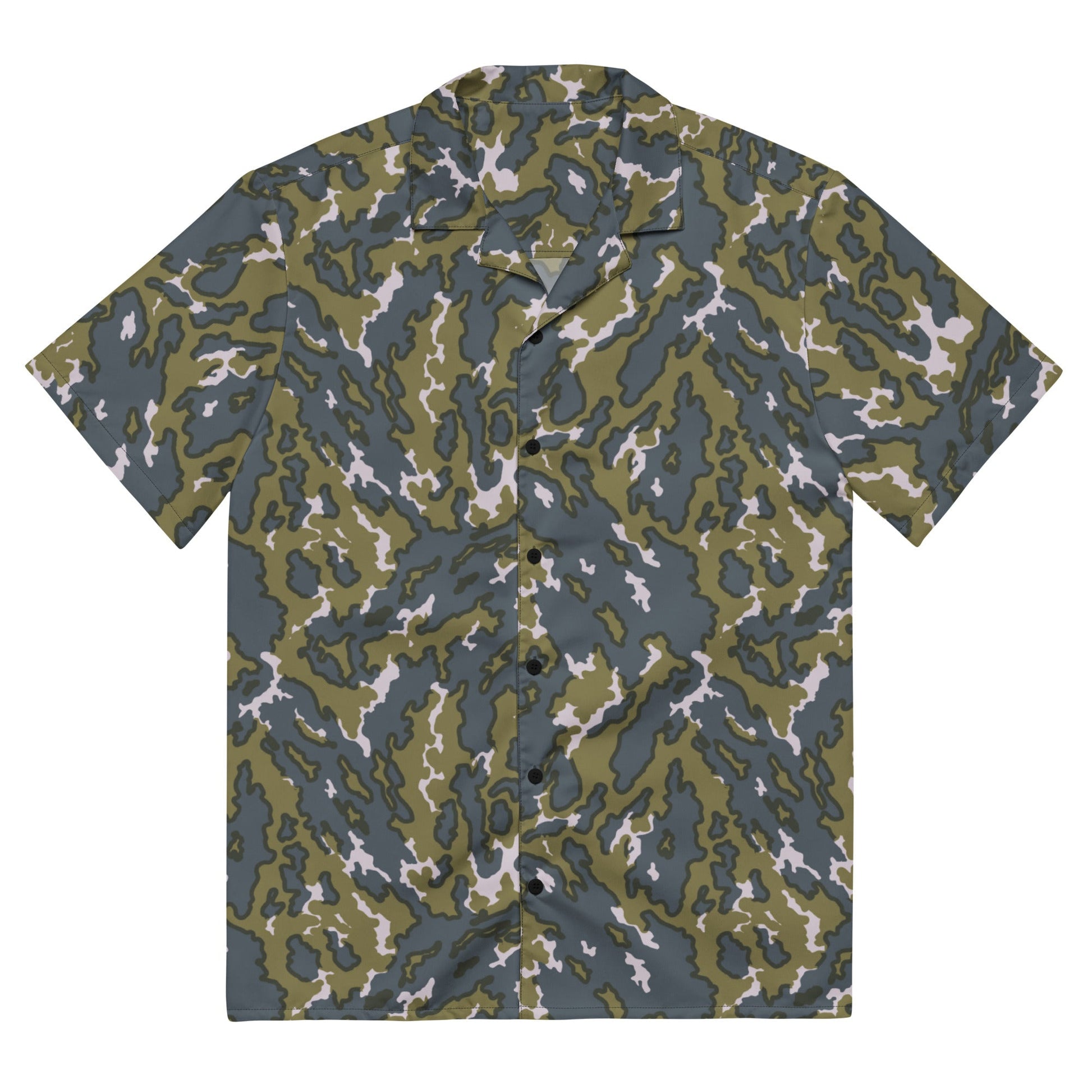 Russian Barvikha Tundra CAMO Unisex button shirt 2XS Button Shirts