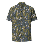 Barvikha Tundra Russian CAMO Unisex Short-Sleeve Button Shirt - Button-Up