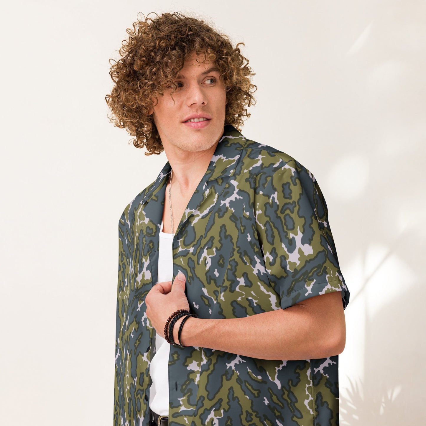 Russian Barvikha Tundra CAMO Unisex button shirt Button Shirts