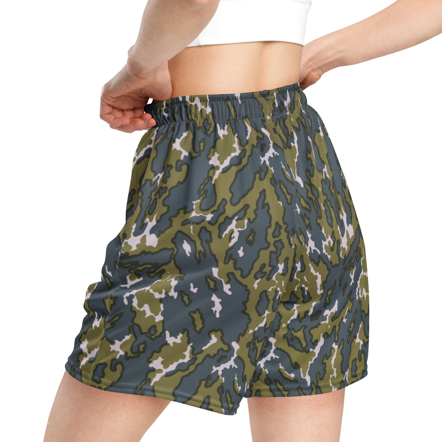 Russian Barvikha Tundra CAMO Unisex mesh shorts - Mesh Shorts