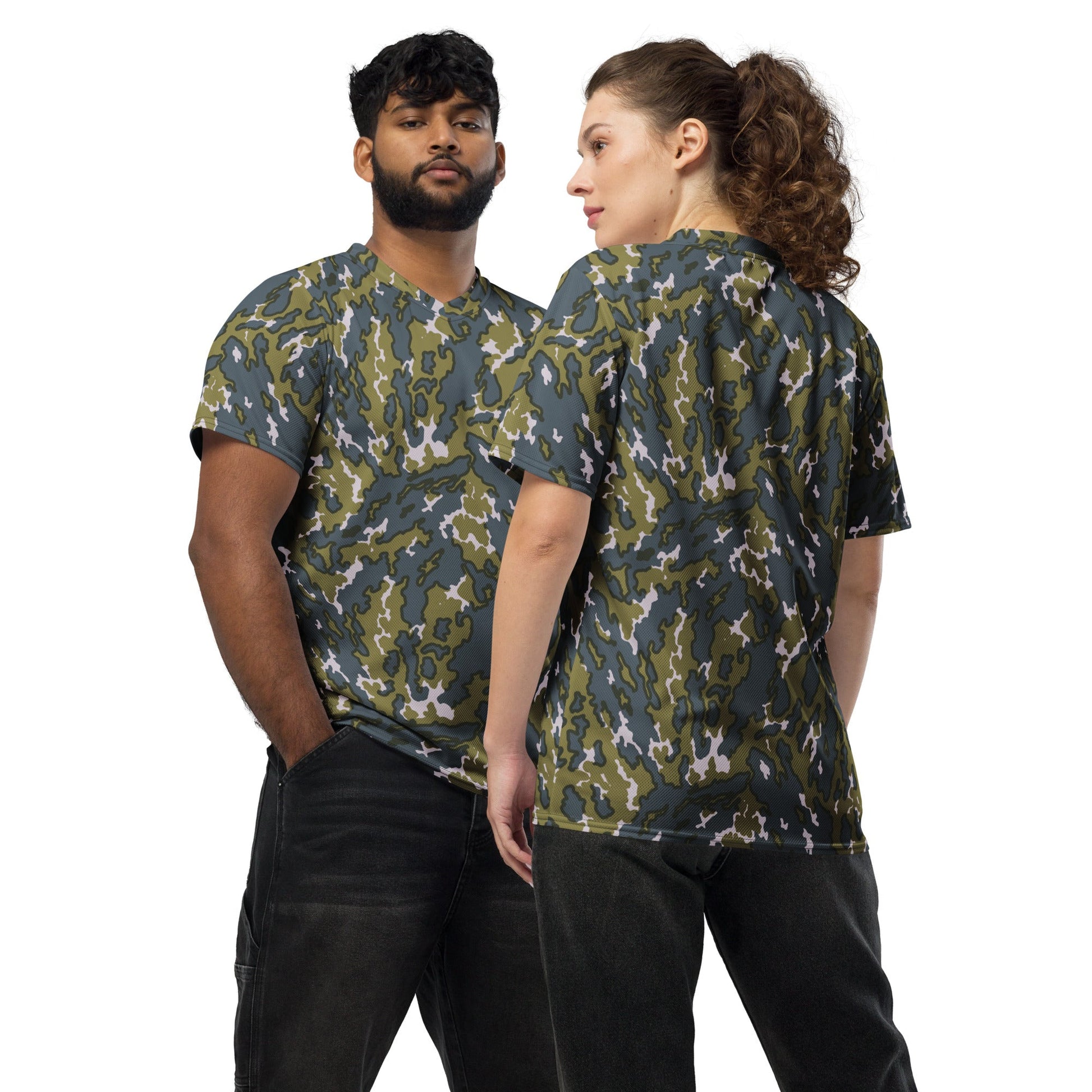 Russian Barvikha Tundra CAMO unisex sports jersey - 2XS - Sports Jerseys