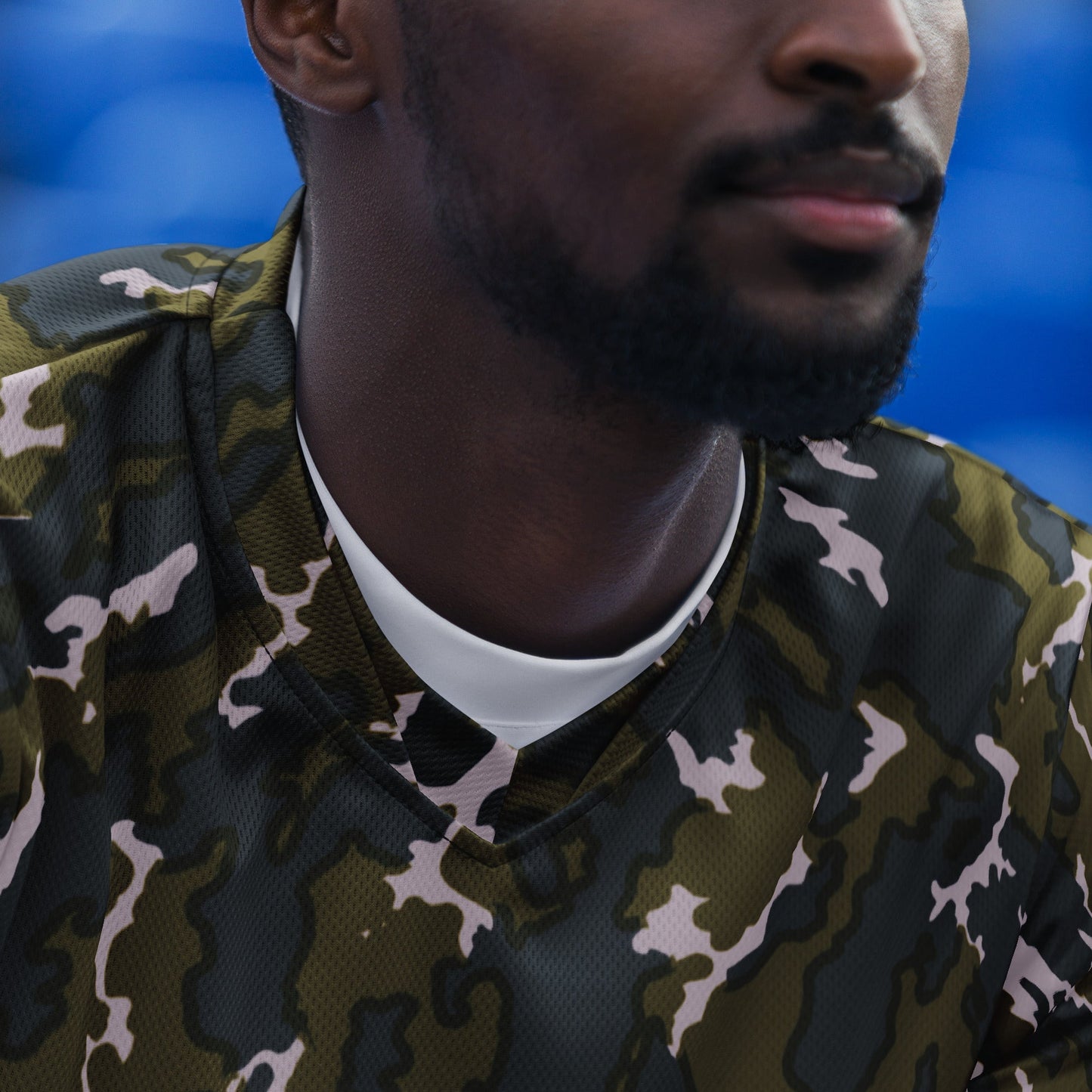 Russian Barvikha Tundra CAMO unisex sports jersey - Sports Jerseys