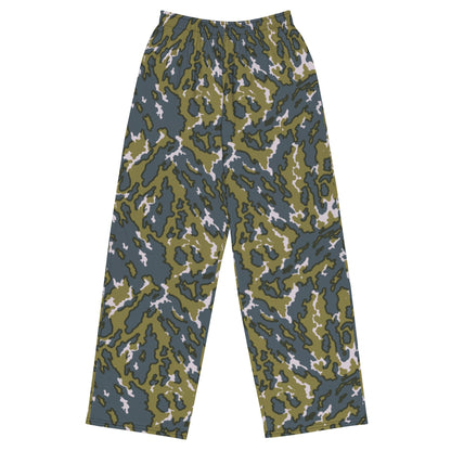 Russian Barvikha Tundra CAMO unisex wide-leg pants - 2XS - Wide-leg Pants