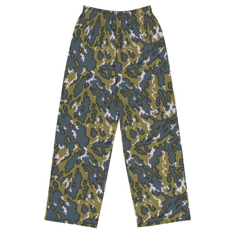 Barvikha Tundra Russian CAMO Unisex Wide-Leg Leisure Pants - 2XS - Pant