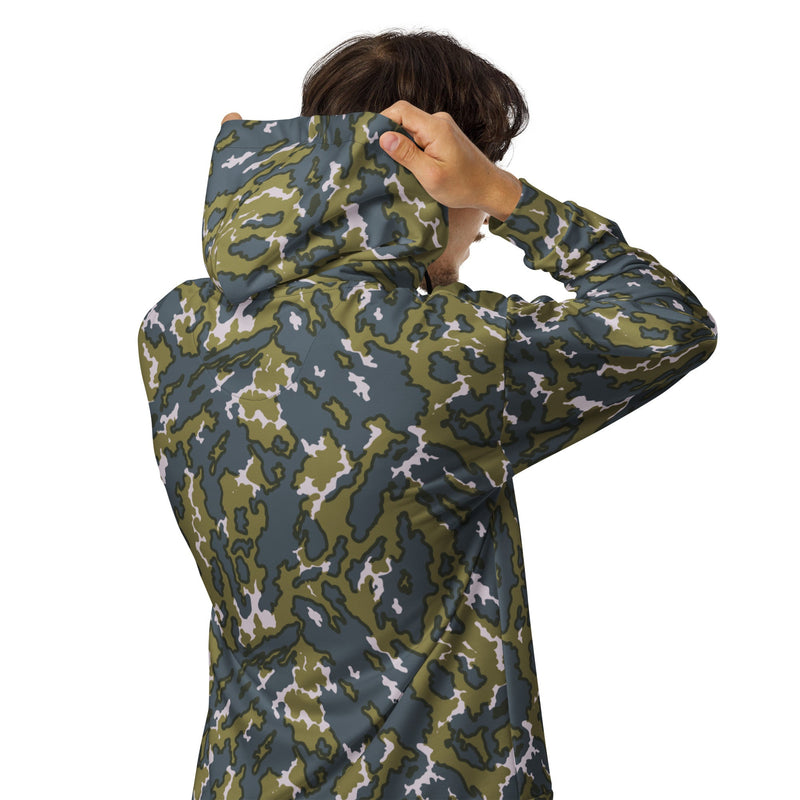 Barvikha Tundra Russian CAMO Unisex Zip Hoodie