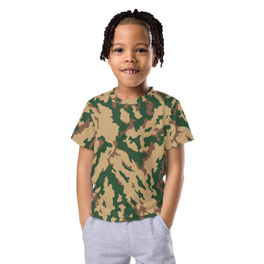 Russian Barvikha VSR Dubok Desert CAMO Kids crew neck t-shirt - 2T - Crew Neck T-shirt