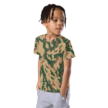 Russian Barvikha VSR Dubok Desert CAMO Kids crew neck t-shirt - Crew Neck T-shirt