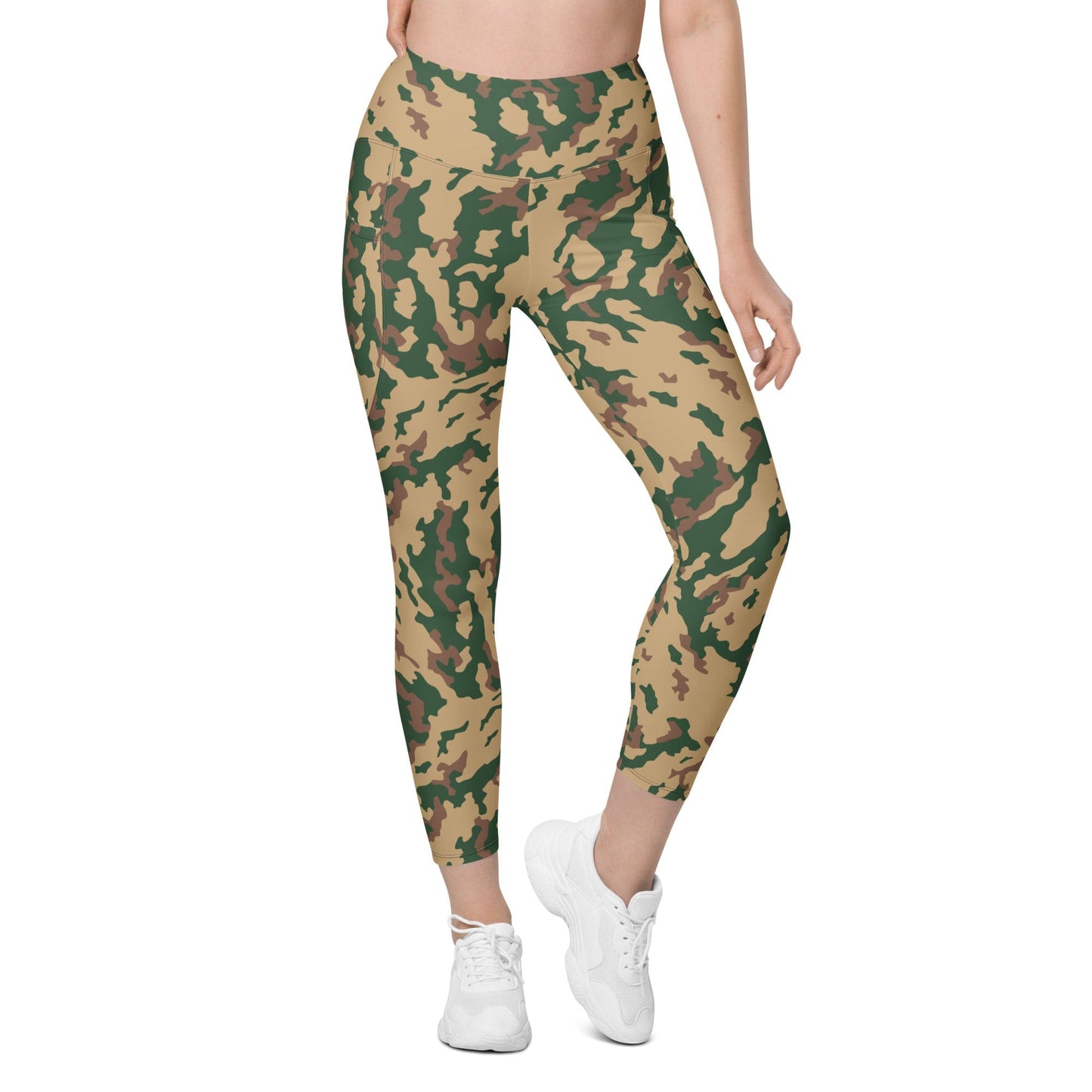 Russian Barvikha VSR Dubok Desert CAMO Leggings with pockets - Womens With Pockets