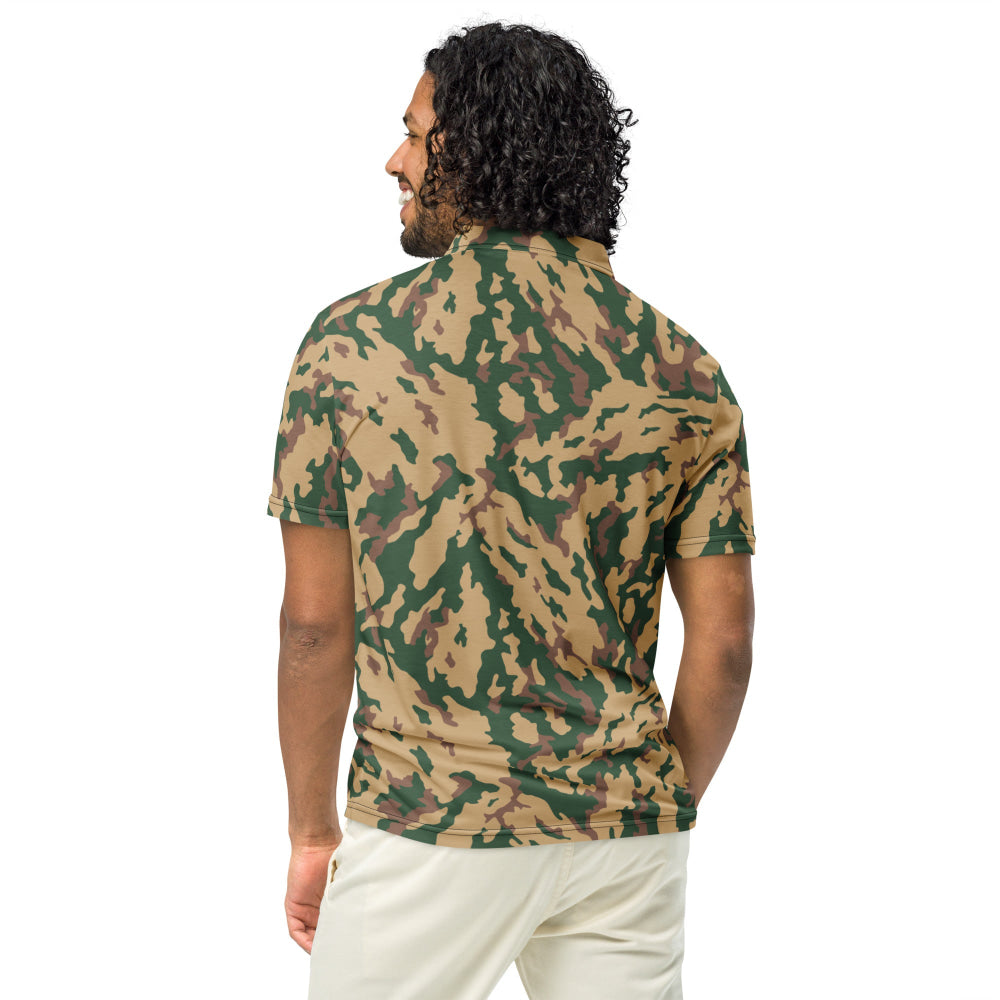 Russian Barvikha VSR Dubok Desert CAMO Men’s slim fit polo - Mens Slim Fit Polo