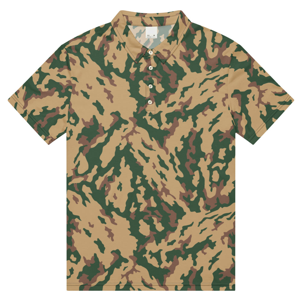 Russian Barvikha VSR Dubok Desert CAMO Men’s slim fit polo - Mens Slim Fit Polo