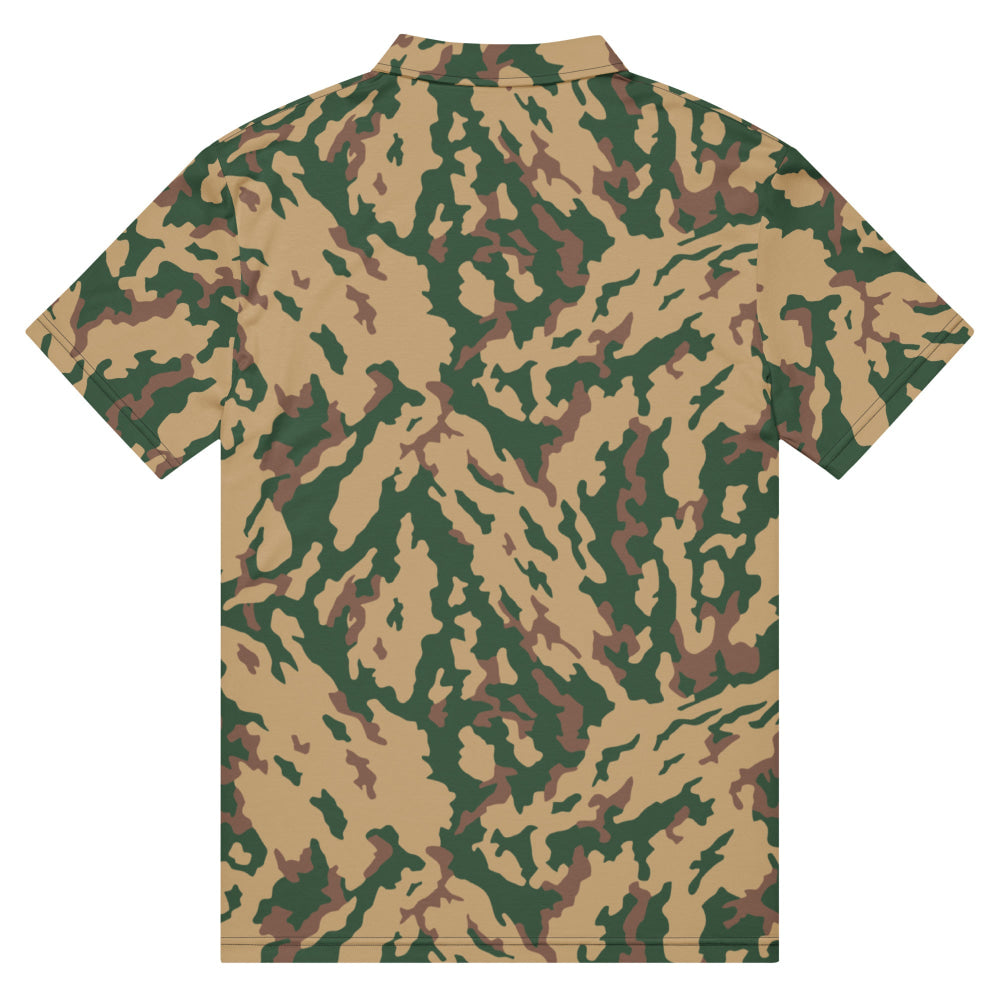 Russian Barvikha VSR Dubok Desert CAMO Men’s slim fit polo - Mens Slim Fit Polo