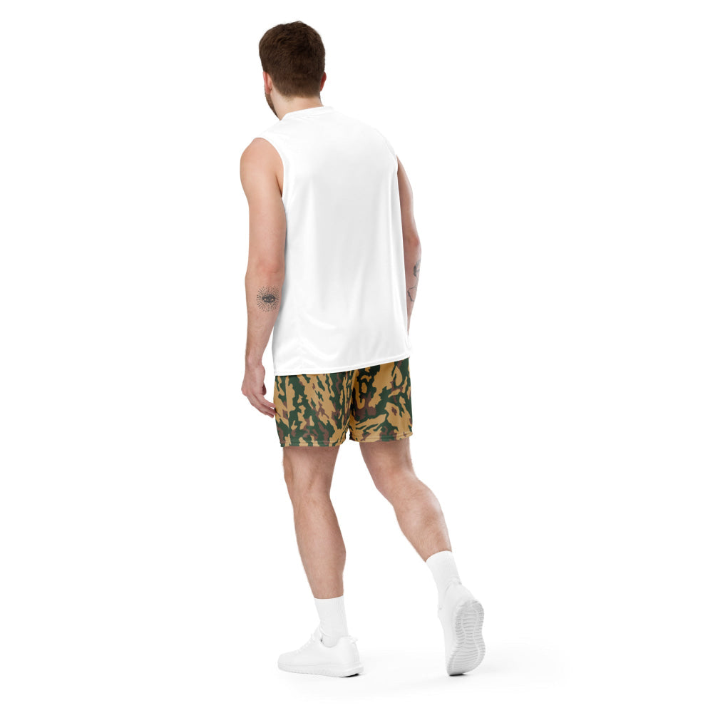 Russian Barvikha VSR Dubok Desert CAMO Unisex mesh shorts - Mesh Shorts