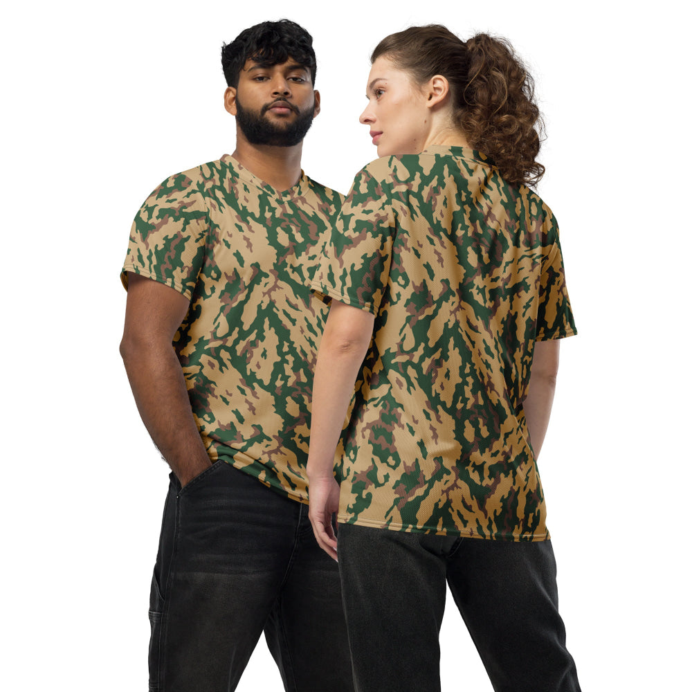 Russian Barvikha VSR Dubok Desert CAMO unisex sports jersey - 2XS - Unisex Sports Jersey