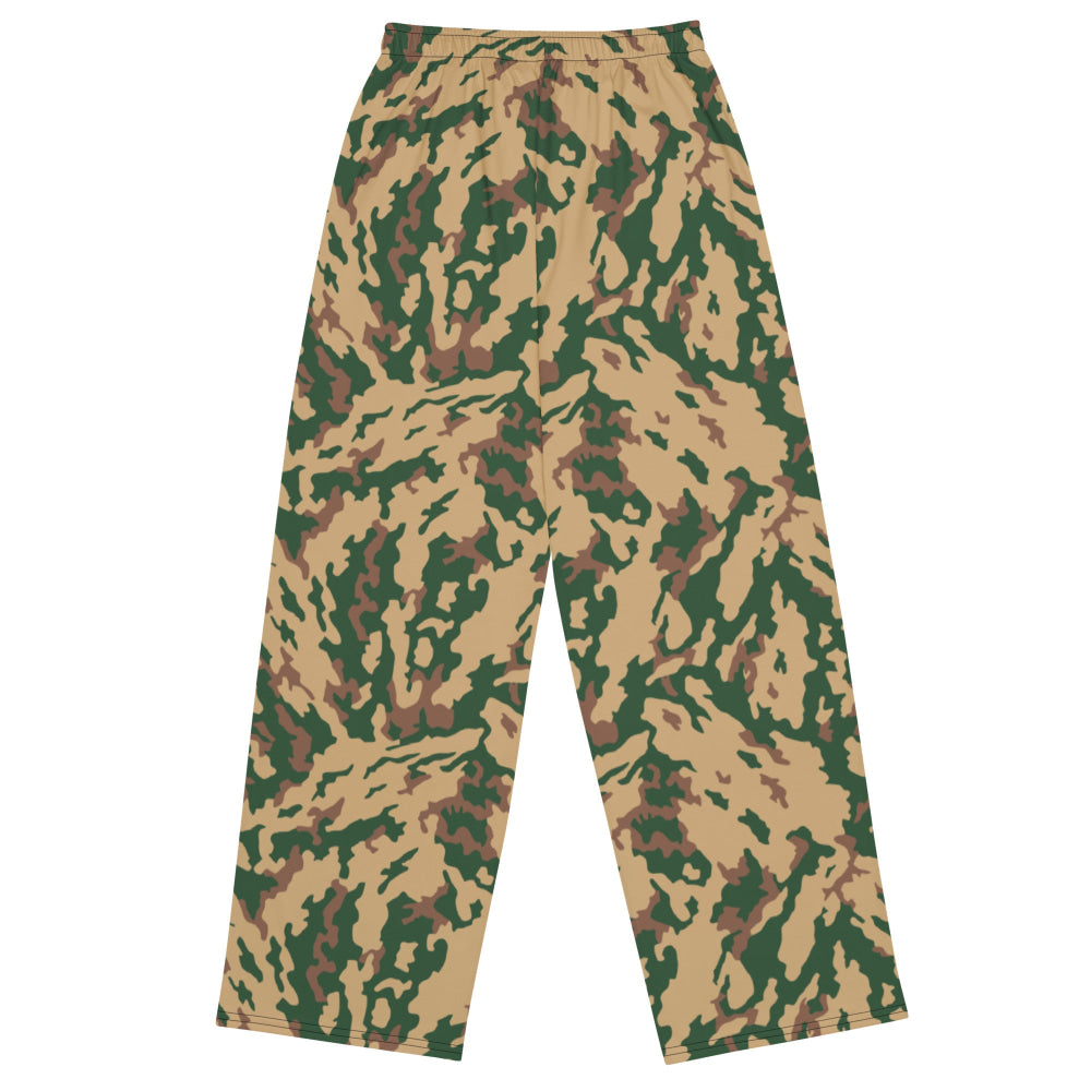 Russian Barvikha VSR Dubok Desert CAMO unisex wide-leg pants - Unisex Wide-Leg Pants