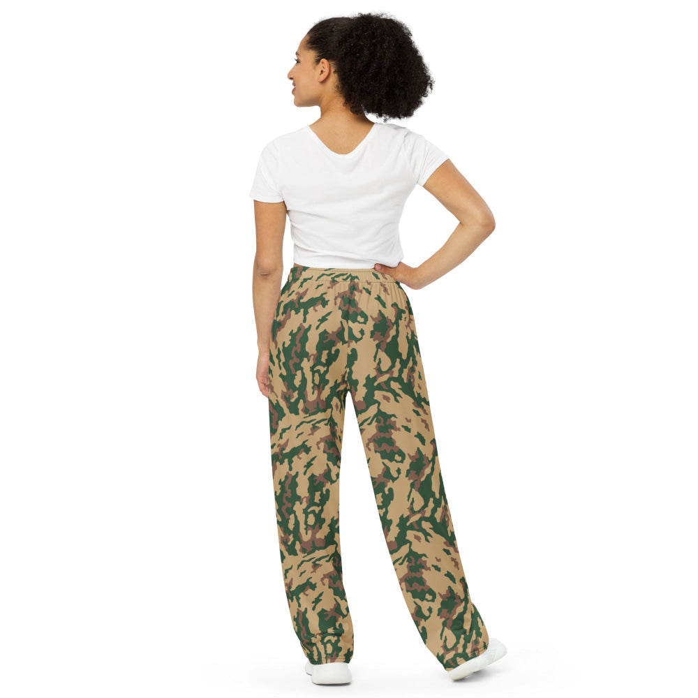 Russian Barvikha VSR Dubok Desert CAMO unisex wide-leg pants - Unisex Wide-Leg Pants