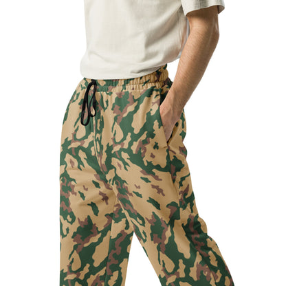 Russian Barvikha VSR Dubok Desert CAMO Wide-leg joggers - Unisex Joggers