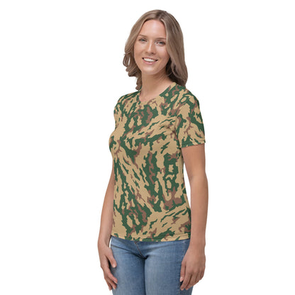 Russian Barvikha VSR Dubok Desert CAMO Women’s T-shirt - Womens T-Shirt