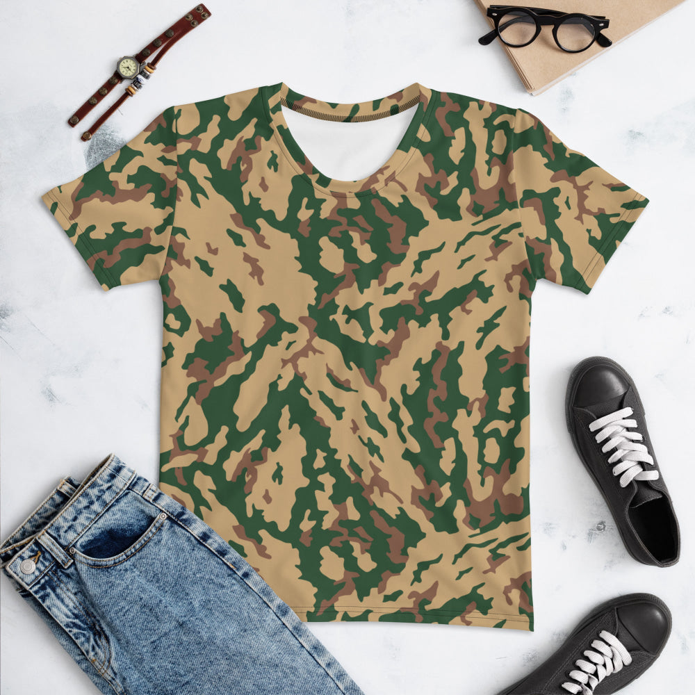 Russian Barvikha VSR Dubok Desert CAMO Women’s T-shirt - Womens T-Shirt