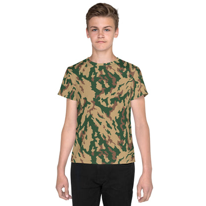 Russian Barvikha VSR Dubok Desert CAMO Youth crew neck t-shirt - 8 - Crew Neck T-shirt