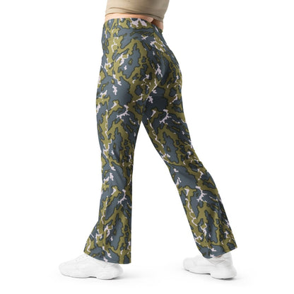 Russian Barvikha VSR Dubok CAMO Flare leggings - Womens Leggings